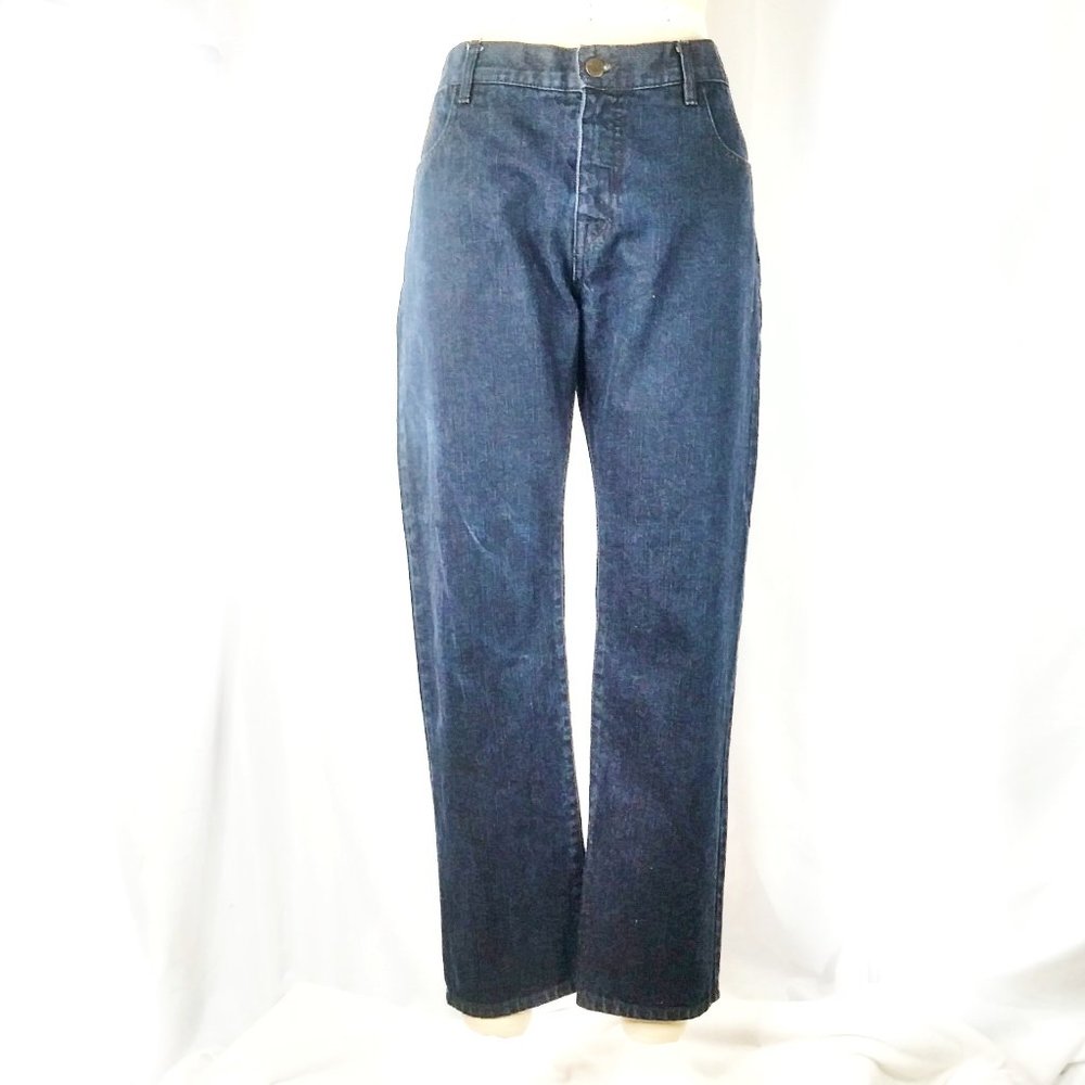 See by Chloe Dark Wash Straight Leg Blue Jeans - Picture 1 of 9